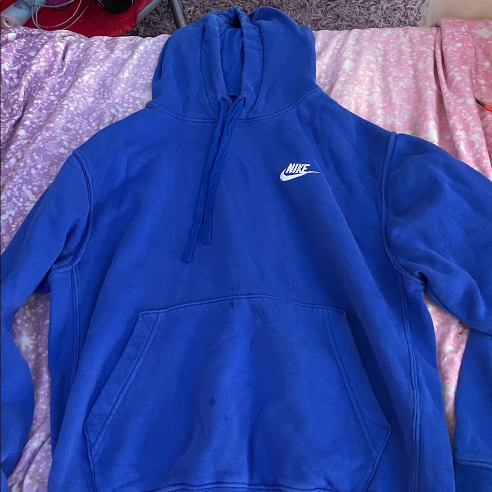 Nike Royal Blue Pullover Hoodie